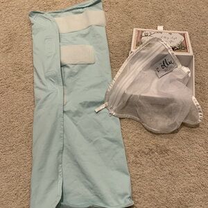Ollie World Mint Swaddle Blanket